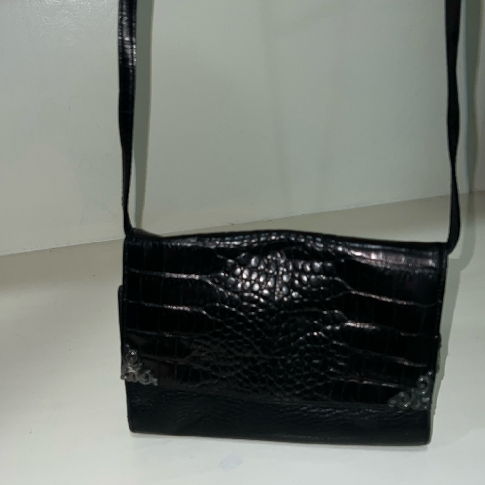 GUC vintage Brighton fold out clutch wallet with long strap